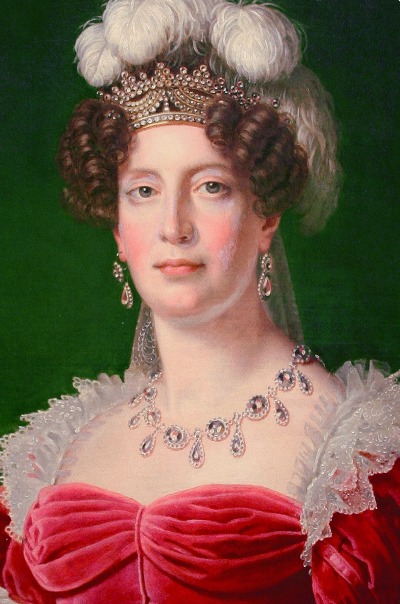 Marie Thérèse, The Duchess of Angouleme in 1827. Painted by Alexandre-François Caminade