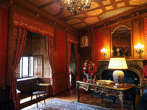 The bedroom of the Baron. Foto: By Arjandb (Own work) via Wikimedia