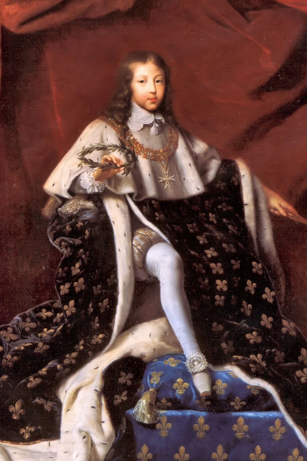 King Louis XIV at age 10 by Henri Testelin (1648)