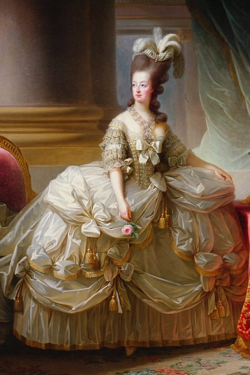 Marie Antoinette 1779, painting by Élisabeth Vigée-Lebrun