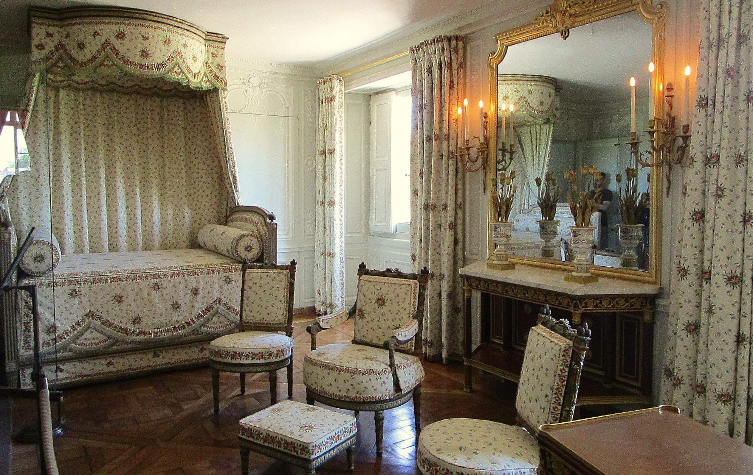 Marie Antoinette's Bedroom at the Petit Trianon