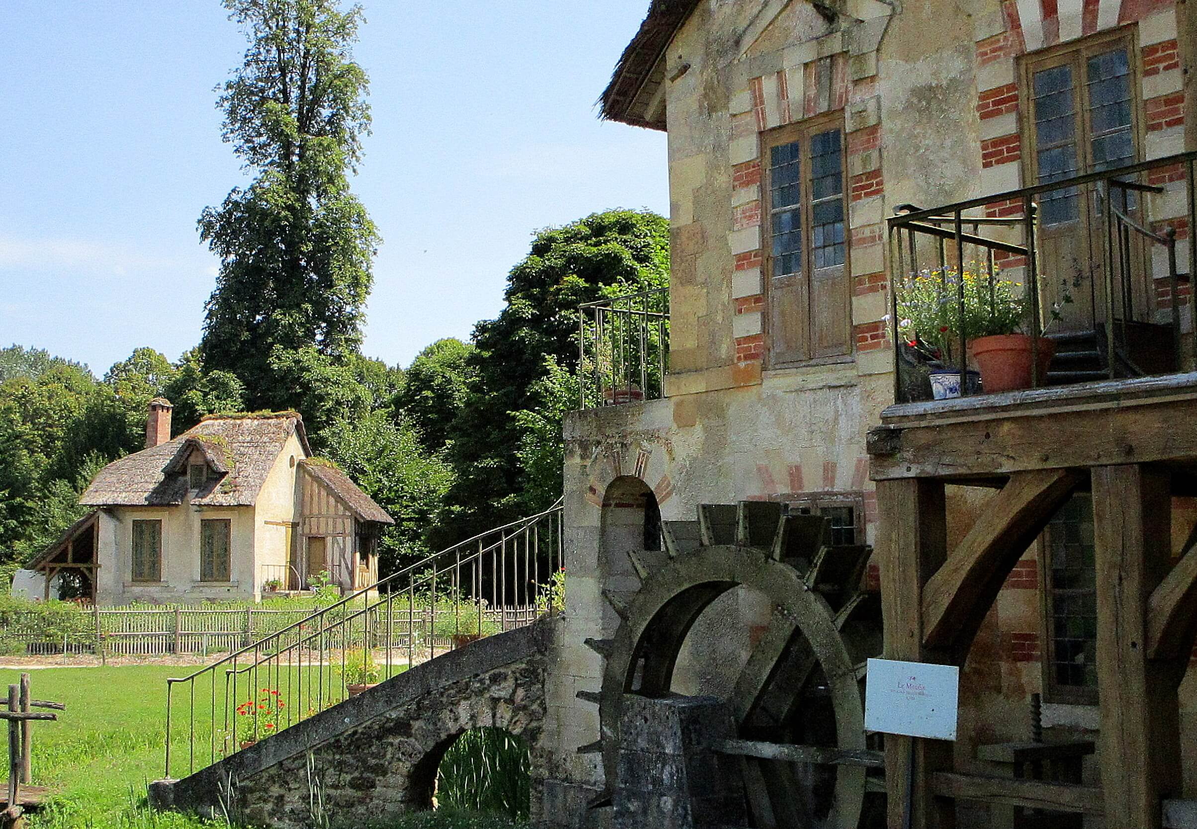 The Queen’s hamlet, watermill on Marie Antoinette's Estate