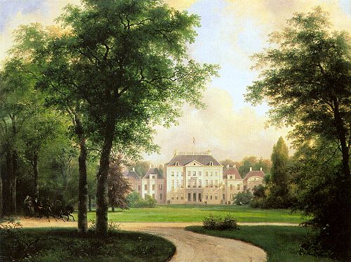 Het Loo Palace By Andreas Schelfhout (1787-1870)