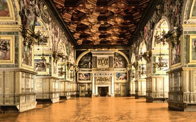 Gallery of Henry II at Fontainebleau Palace