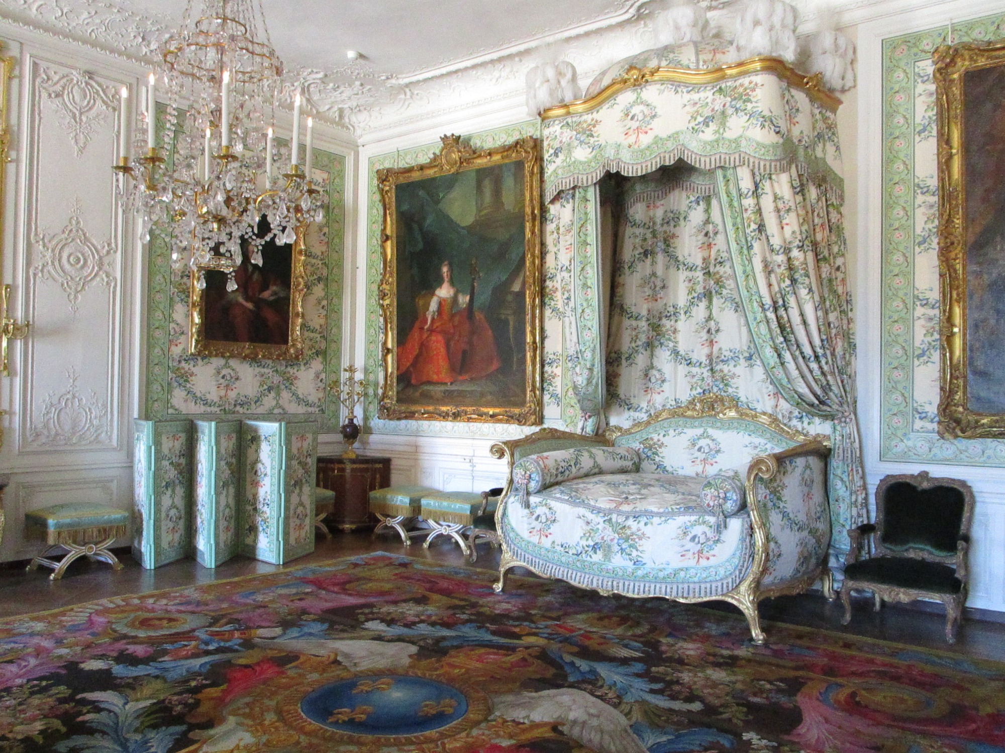 Bedchamber of Madame Voctoire, Versailles