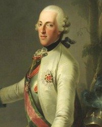 Prince Albert of Saxony, Duke of Teschen 
(11 July 1738 – 10 February 1822)