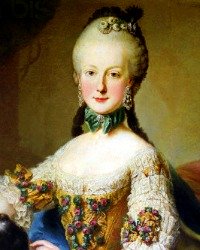 Archduchess Maria Elisabeth 
(13 August 1743 - 22 September 1808)