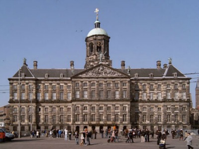 Royal Palace on dam Square, Amsterdam