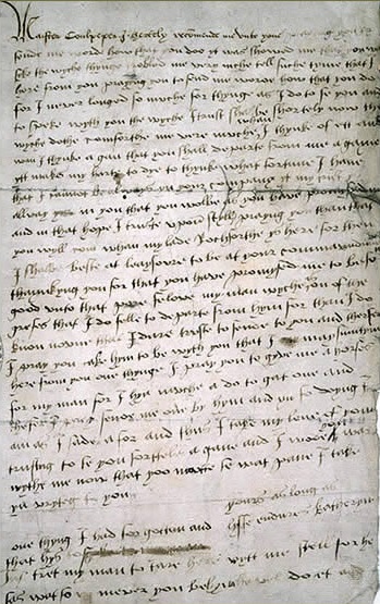 Letter from Catherine Howard to Thomas Culpepper