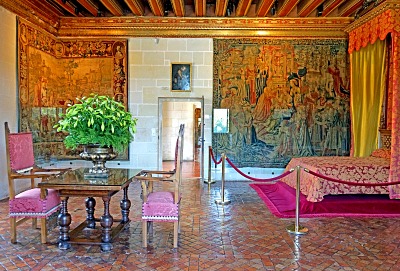 Chenonceau, bedroom of Gabrielle d'Estrées