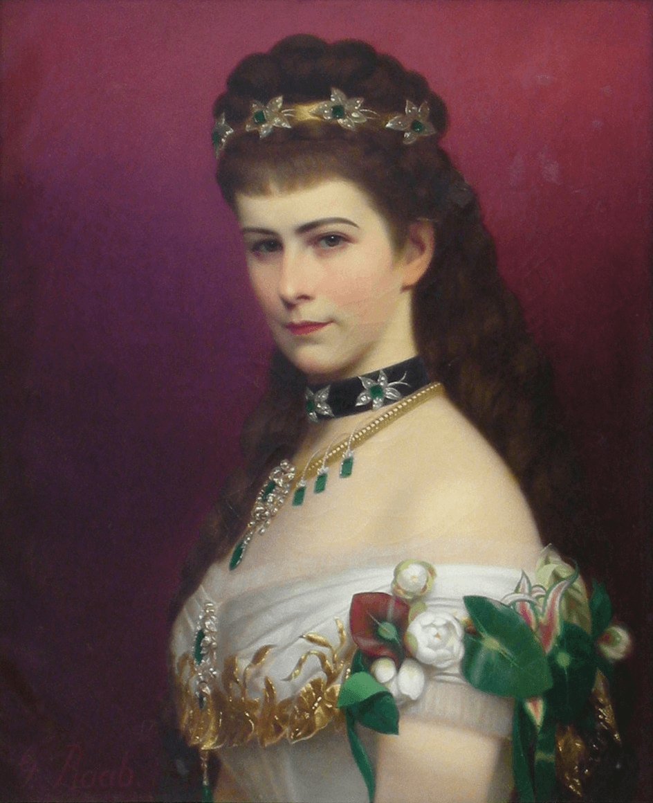 Portrait of Empress Elizabeth by Georg Raab