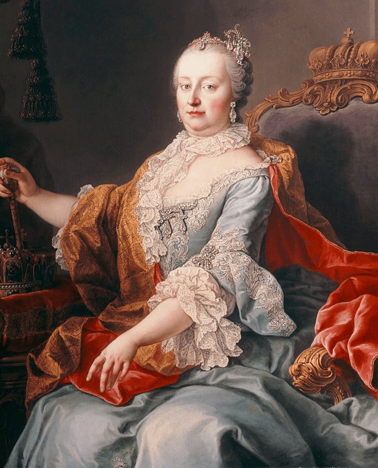 Empress Maria Theresa, the only female ruler of the Habsburg dynasty.
