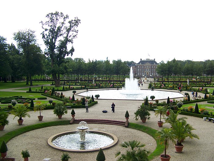 Famous gardens of Paleis Het Loo
