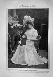 Princes Louise of Belgium in Exile, 1906