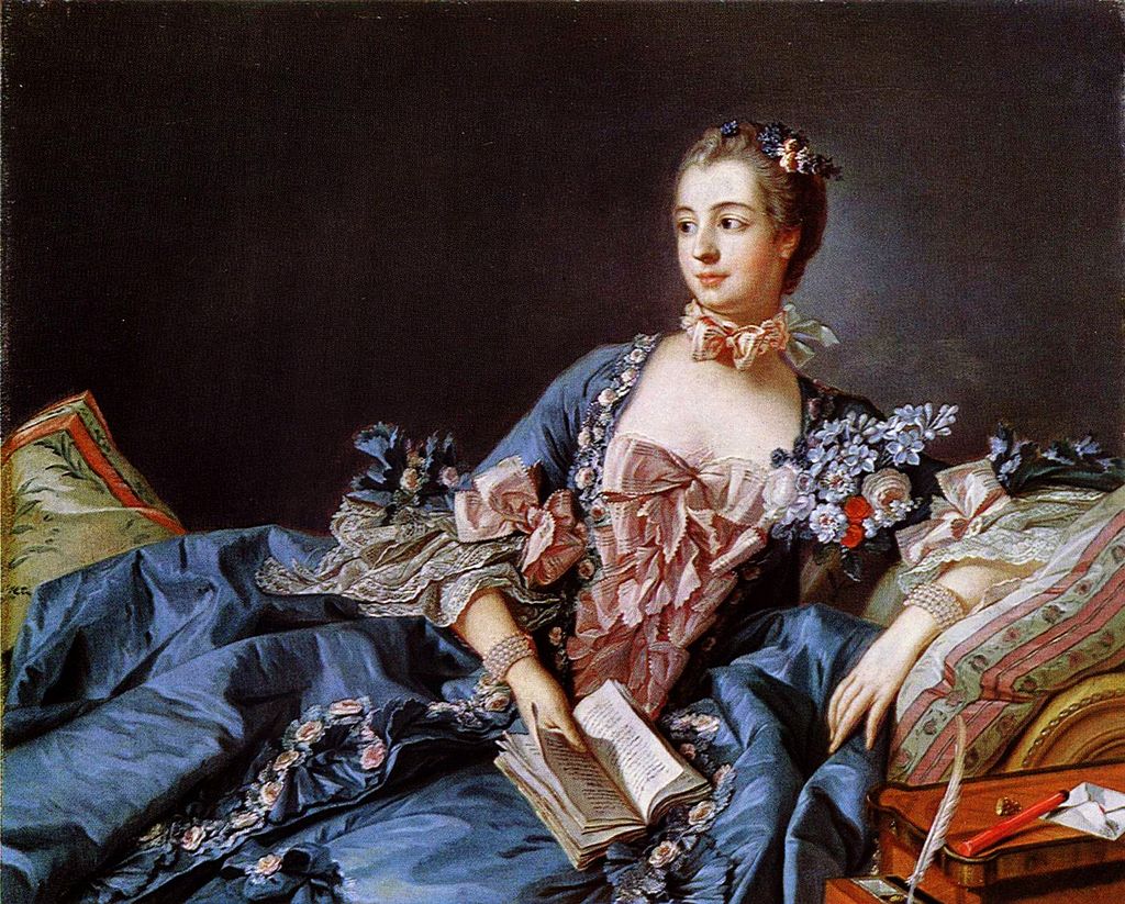 Jeanne Poisson received the title Marquise de Pompadour, and the castle to go with it. This allowed her to be presented at the court of King Louis XV.