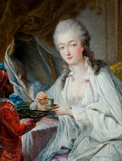 Zamor serving Madame du Barry
