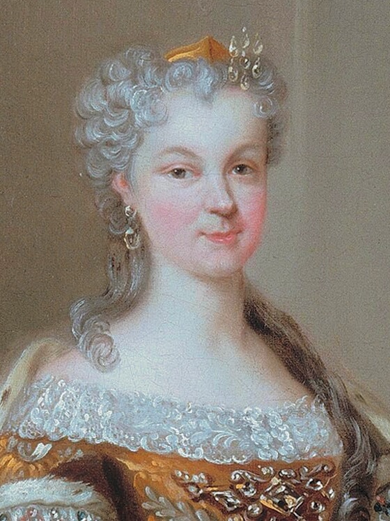 Queen Maria Leszczyńska, the wife of Louis XV