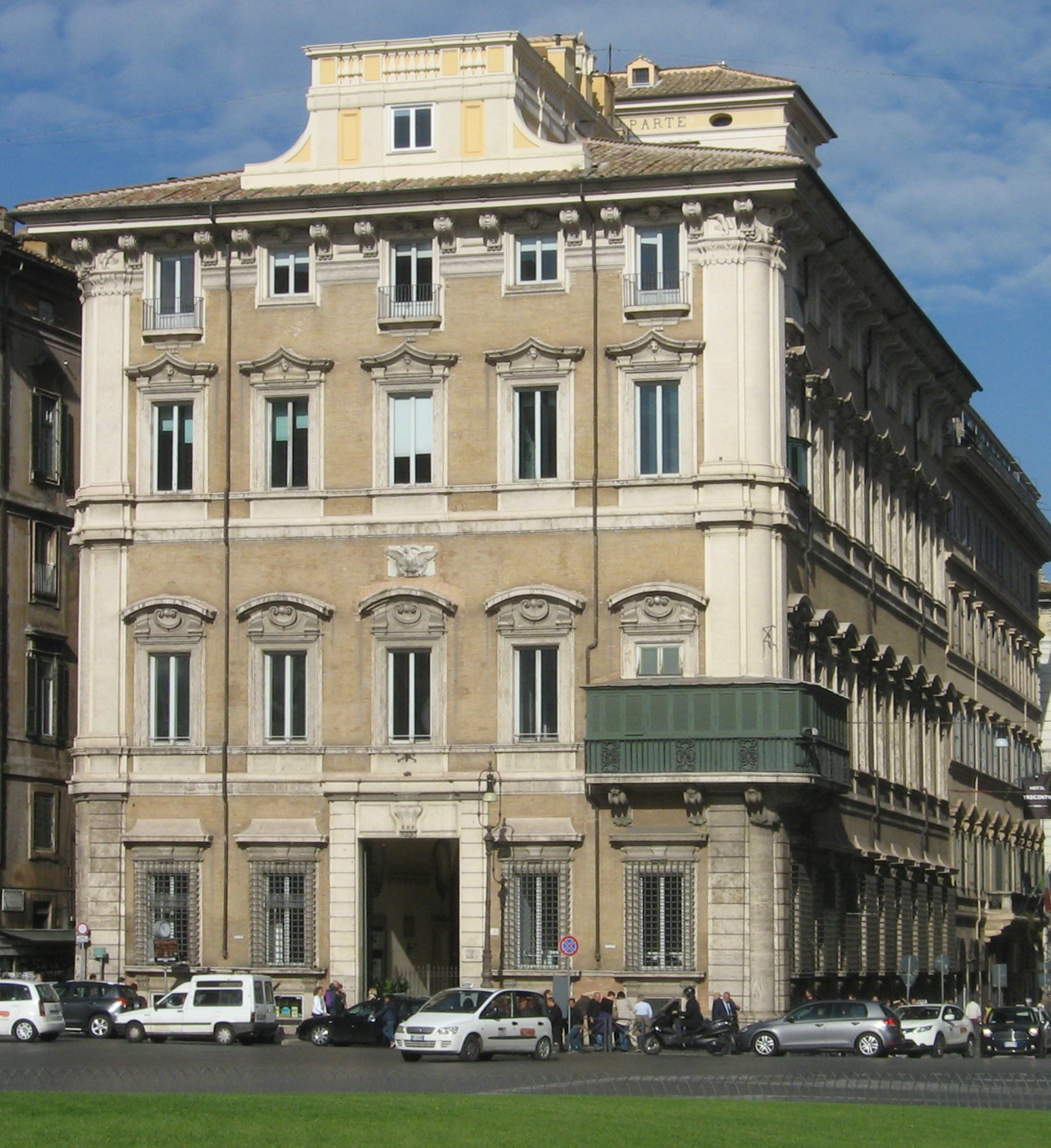 Palazzo Bonaparte (now Palazzo Misciatelli), home of Letizia Bonaparte, mother of Napoleon.