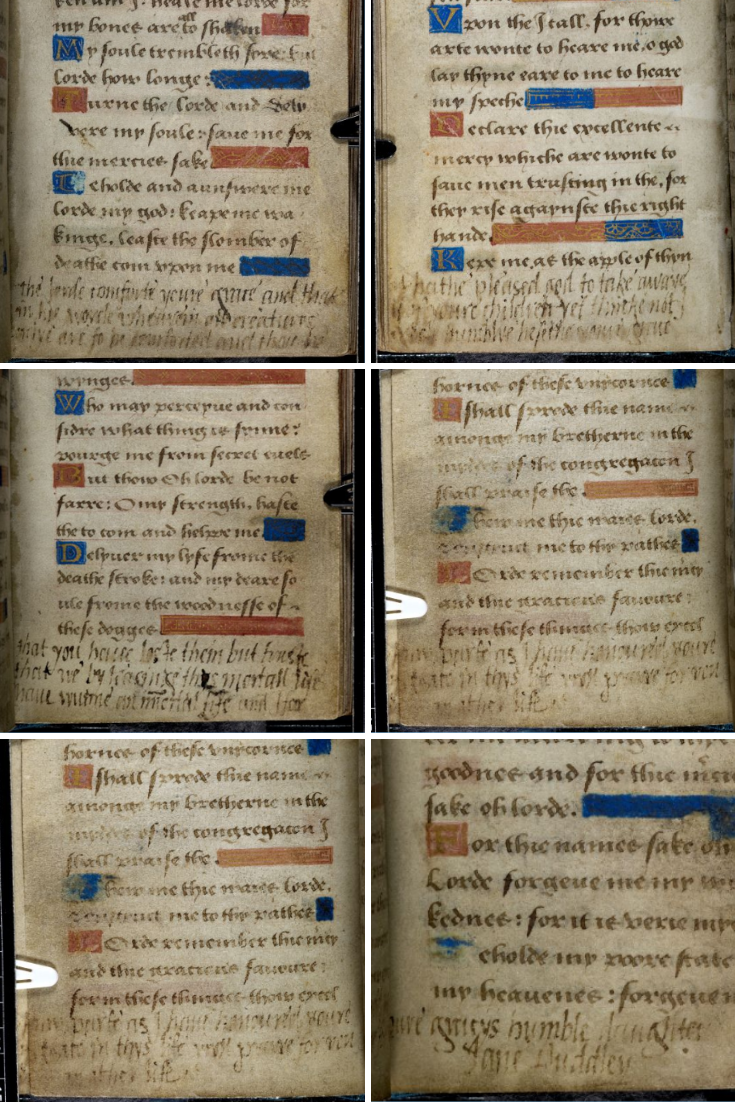 Lady Jane Grey's prayerbook