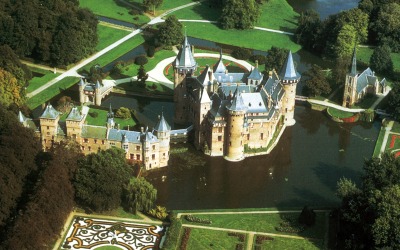 kasteel de Haar (De haar Castle) in Haarzuilen