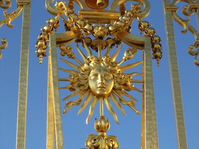 Symbol of the Sun King, King Louis XIV