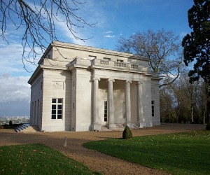 Pavillion of Louvecienne, in the gardens of the Chateau of Madame du Barry