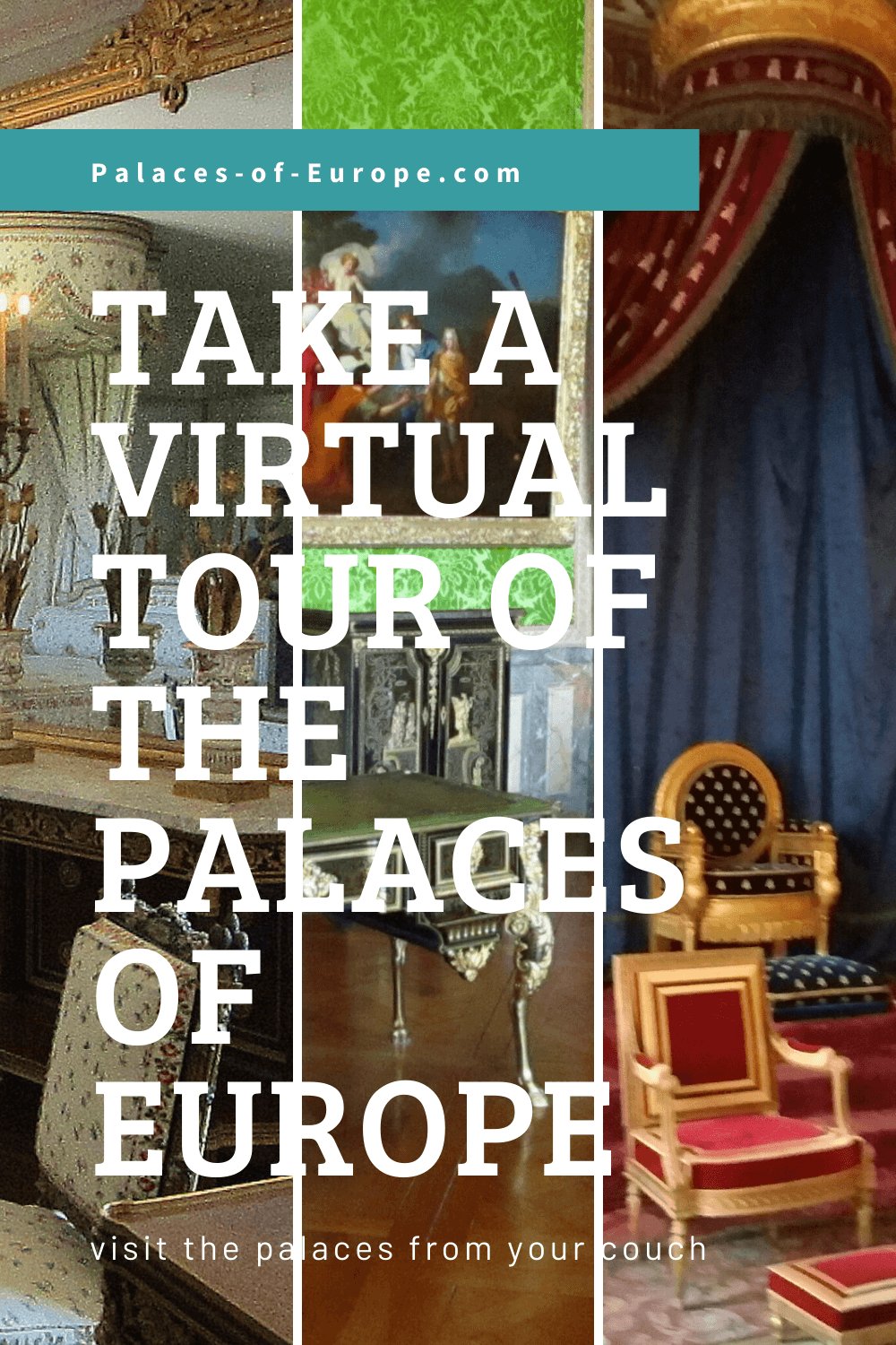 Stuck at home? Why not take Take a Virtual tour of the Palaces of Europe? Virtual tours for Buckingham Palace, Versailles and more.